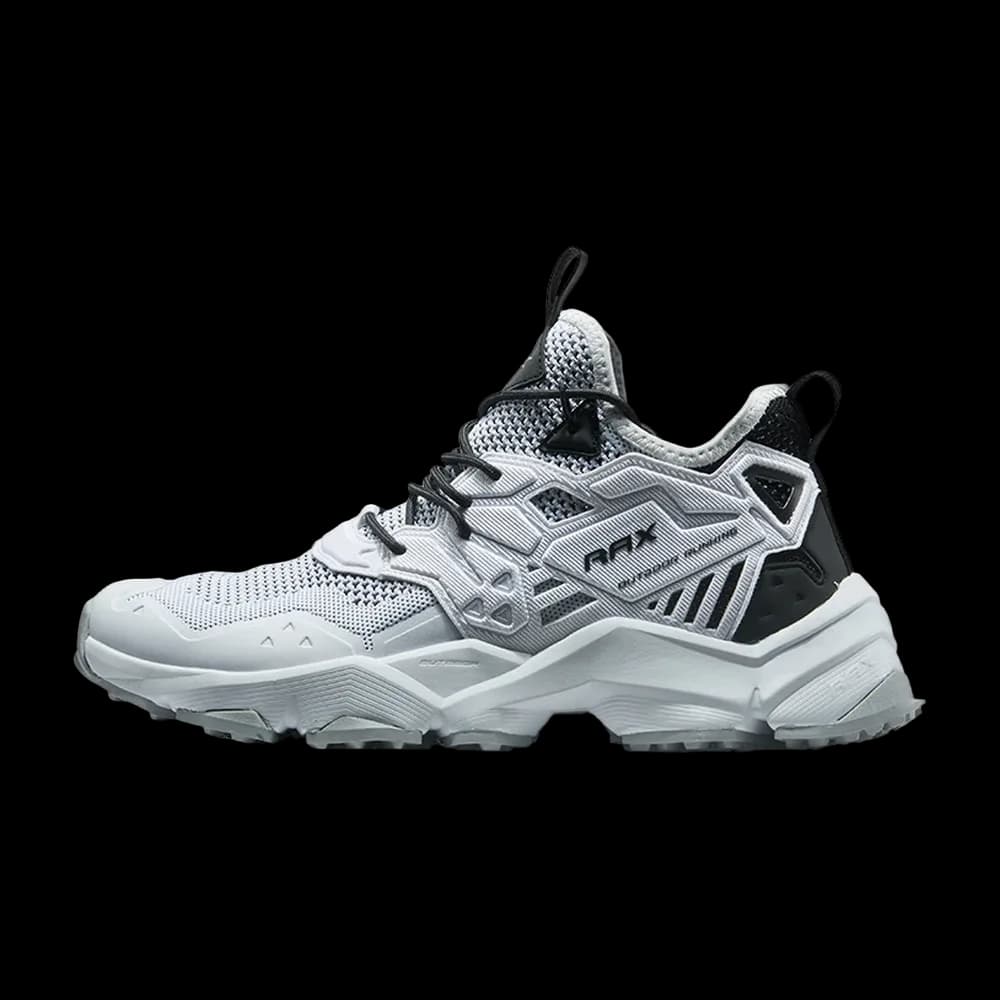 Side profile in White with grey and black trim